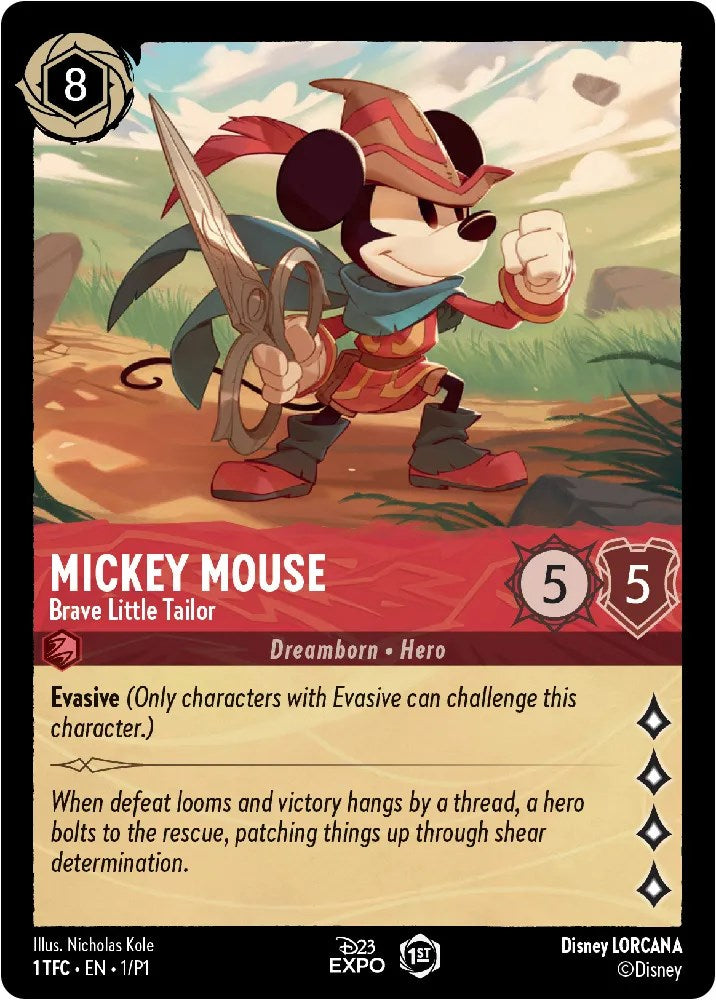 Mickey Mouse (1) [D23 Promos] | Empire Gaming NC
