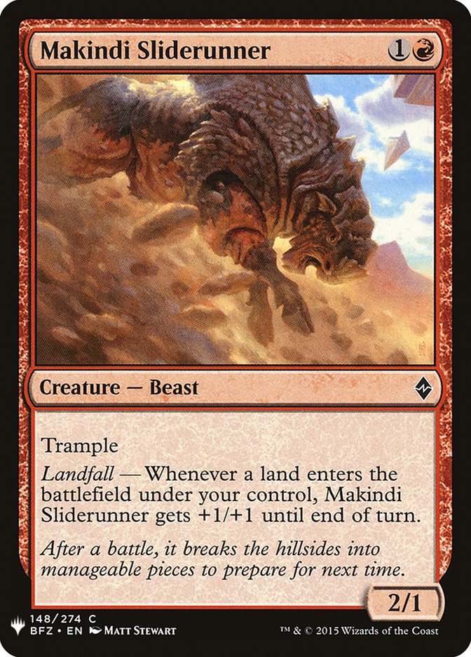 Makindi Sliderunner [Mystery Booster] | Empire Gaming NC