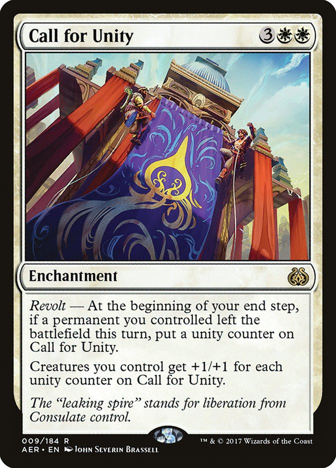 Call for Unity [Aether Revolt] | Empire Gaming NC