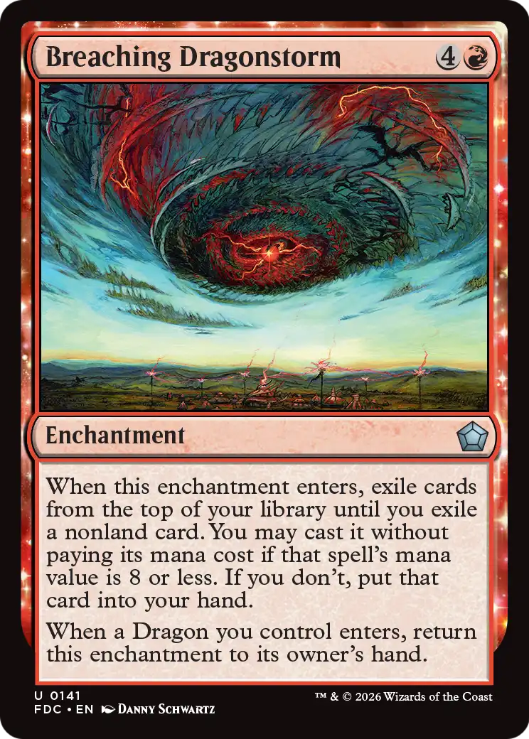 Breaching Dragonstorm [Foundations Commander] | Empire Gaming NC