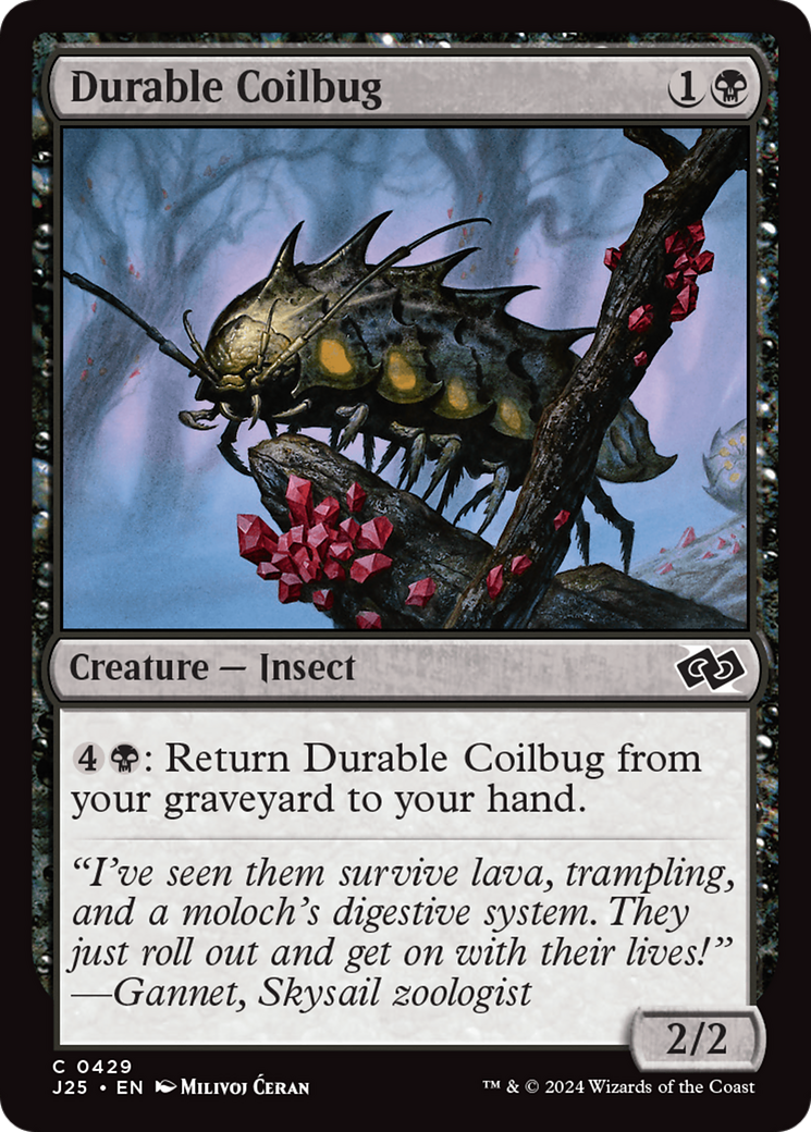 Durable Coilbug [Foundations Jumpstart] | Empire Gaming NC