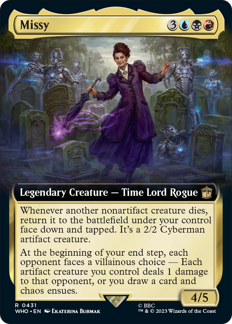 Missy (Extended Art) [Doctor Who] | Empire Gaming NC