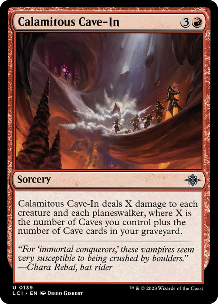 Calamitous Cave-In [The Lost Caverns of Ixalan] | Empire Gaming NC