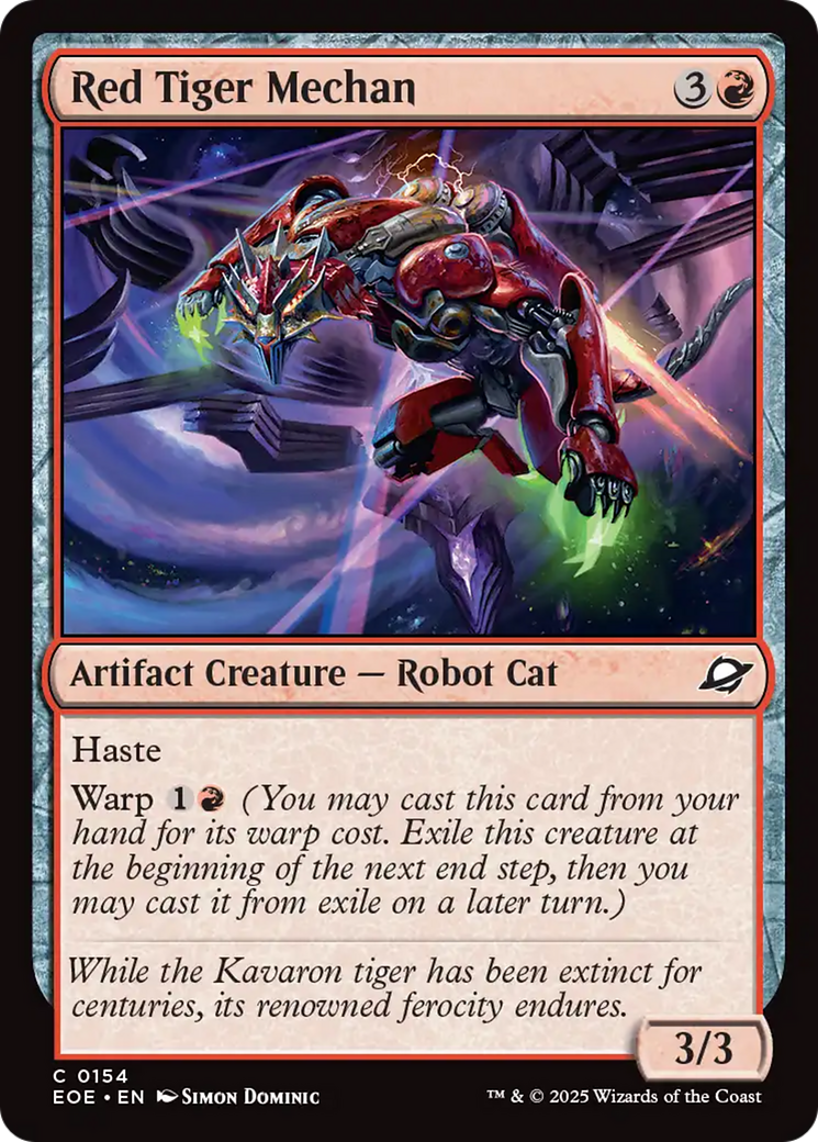 Red Tiger Mechan [Edge of Eternities] | Empire Gaming NC