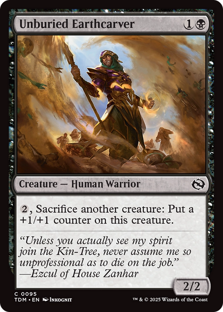 Unburied Earthcarver [Tarkir: Dragonstorm] | Empire Gaming NC