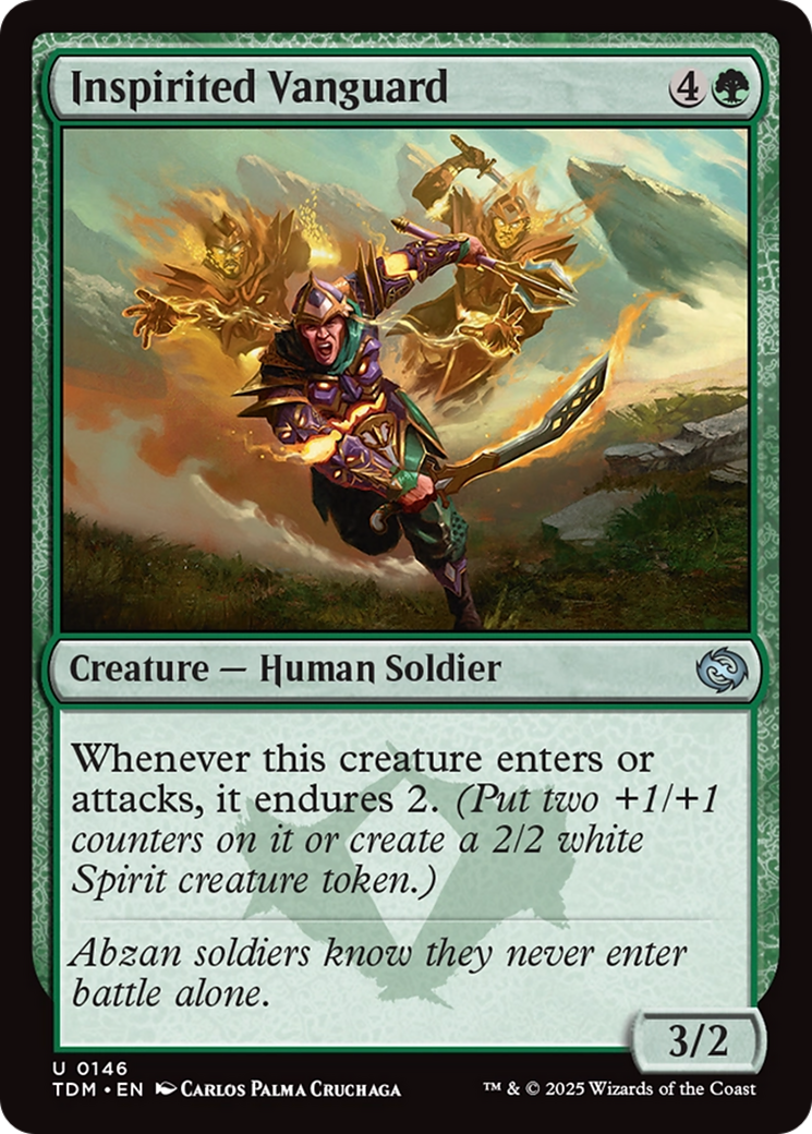 Inspirited Vanguard [Tarkir: Dragonstorm] | Empire Gaming NC