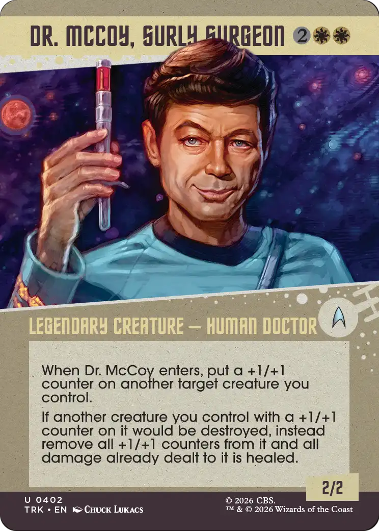 Dr. McCoy, Surly Surgeon (Showcase) [Star Trek] | Empire Gaming NC