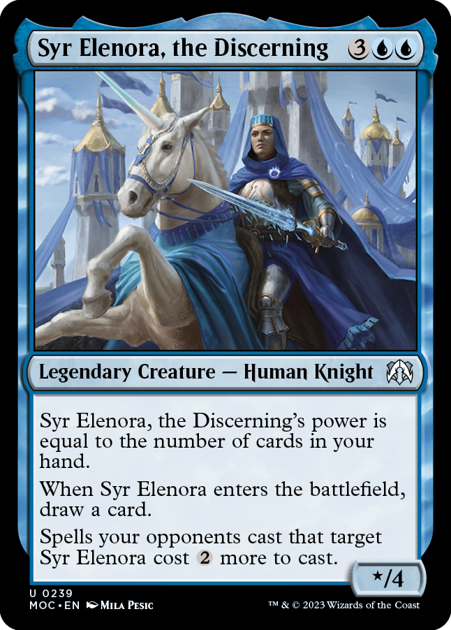 Syr Elenora, the Discerning [March of the Machine Commander] | Empire Gaming NC