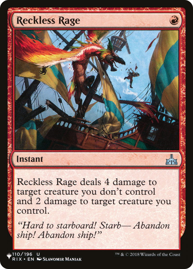 Reckless Rage [The List] | Empire Gaming NC