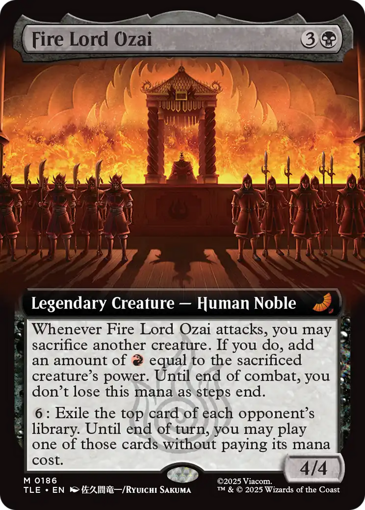Fire Lord Ozai (Extended Art) [Avatar: The Last Airbender: Eternal-Legal] | Empire Gaming NC
