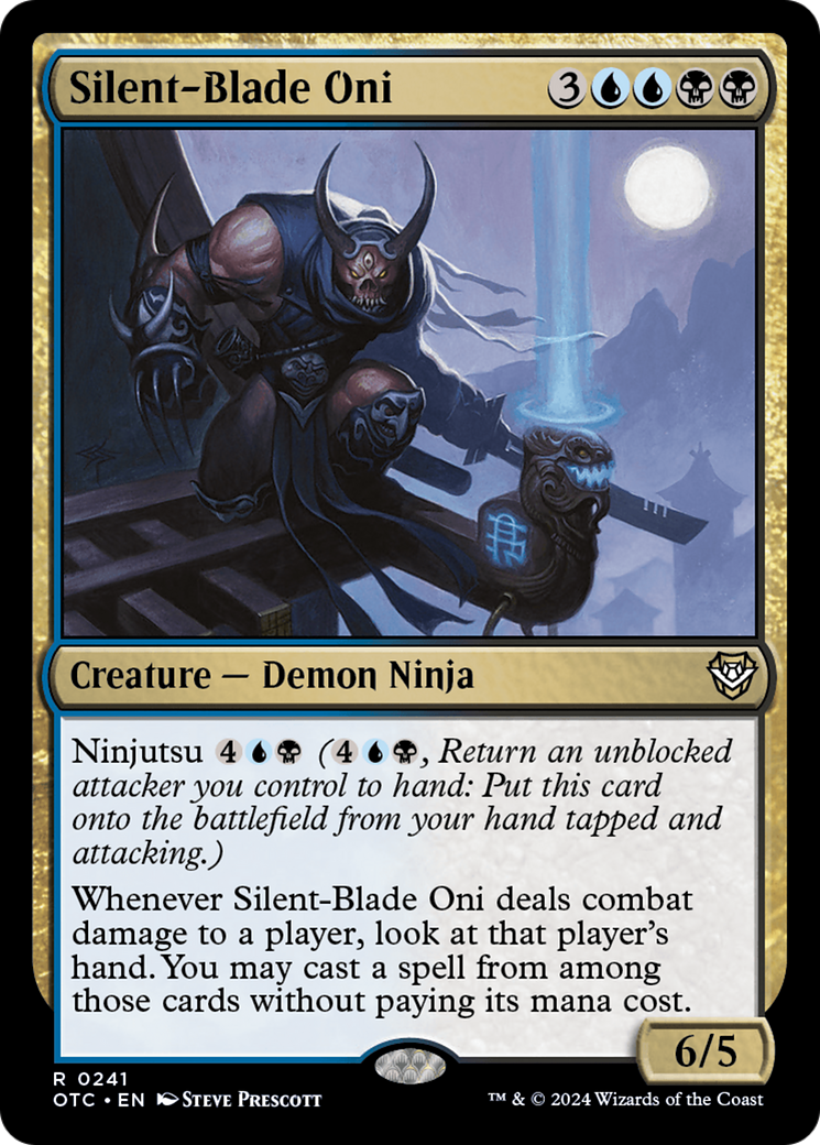 Silent-Blade Oni [Outlaws of Thunder Junction Commander] | Empire Gaming NC