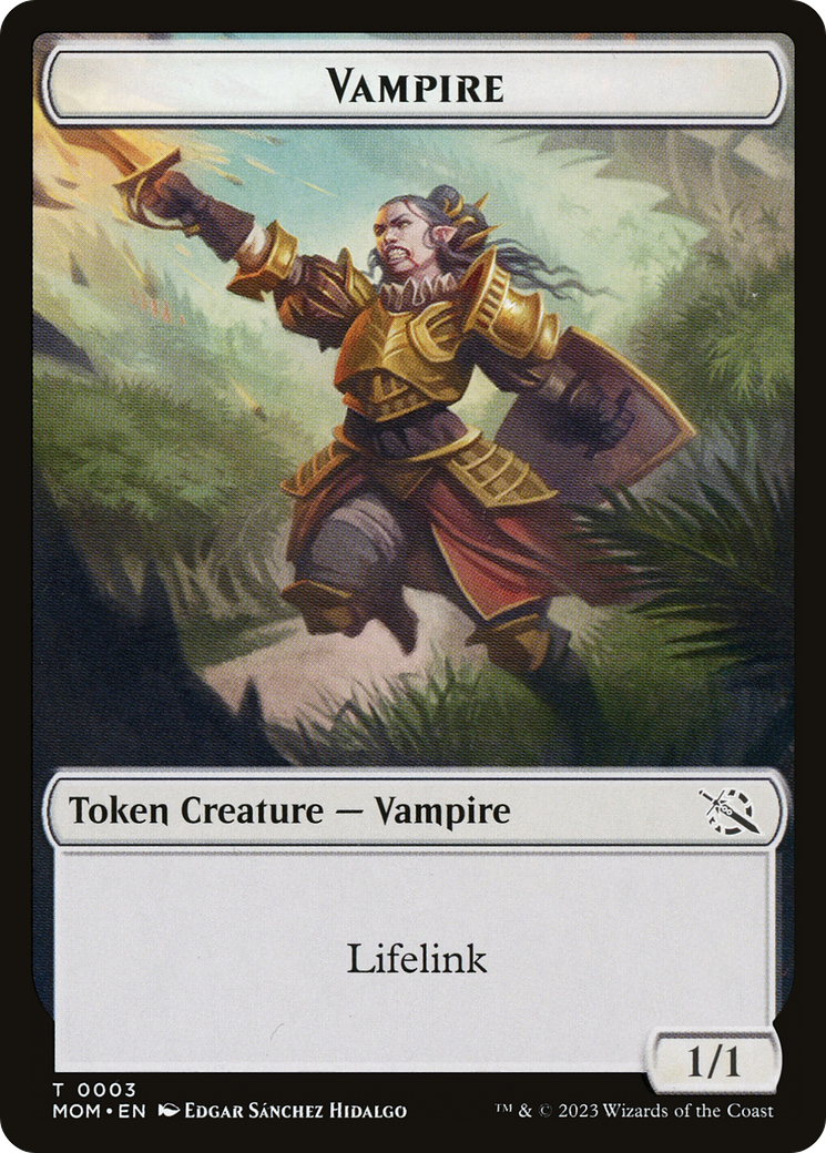 Vampire // Horse Double-Sided Token [The List] | Empire Gaming NC