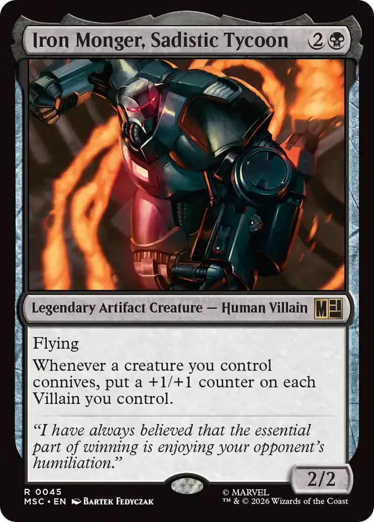 Iron Monger, Sadistic Tycoon [Marvel Super Heroes Commander] | Empire Gaming NC