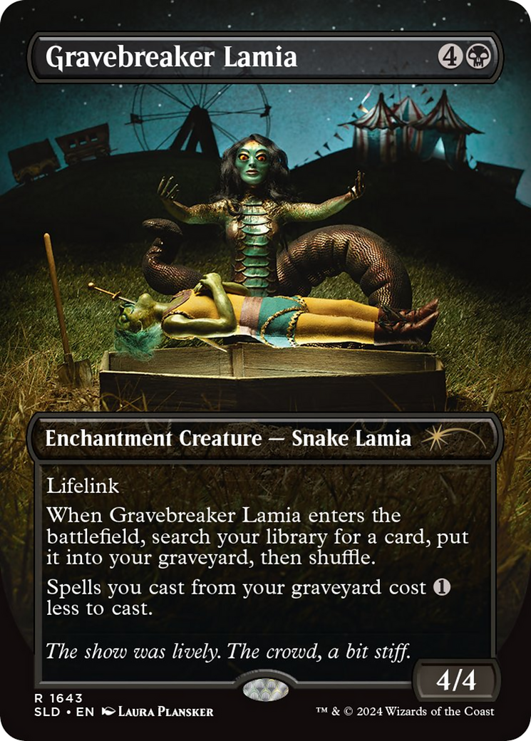 Gravebreaker Lamia (Rainbow Foil) [Secret Lair Drop Series] | Empire Gaming NC