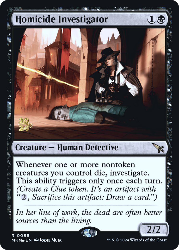 Homicide Investigator [Murders at Karlov Manor Prerelease Promos] | Empire Gaming NC