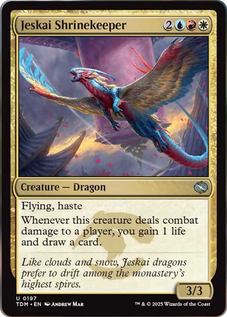 Jeskai Shrinekeeper [Tarkir: Dragonstorm] | Empire Gaming NC