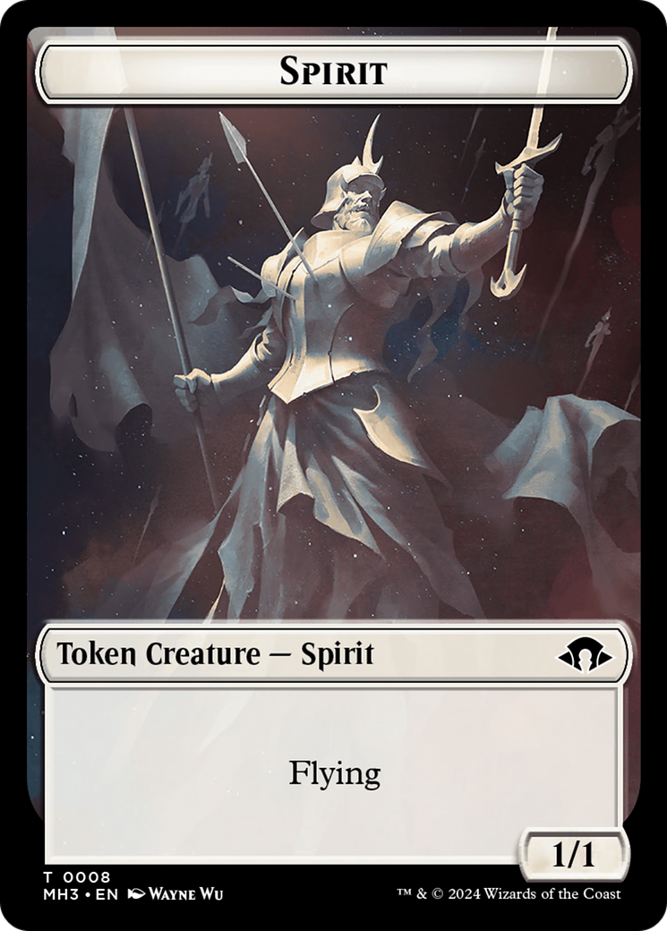 Spirit Token (0008) [Modern Horizons 3 Tokens] | Empire Gaming NC