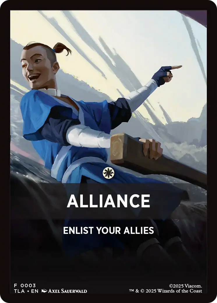 Alliance Theme Card [Avatar: The Last Airbender Tokens] | Empire Gaming NC