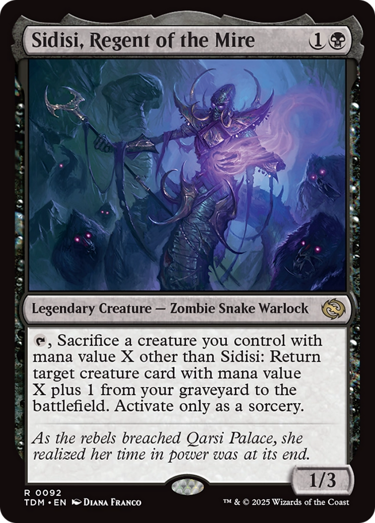 Sidisi, Regent of the Mire [Tarkir: Dragonstorm] | Empire Gaming NC