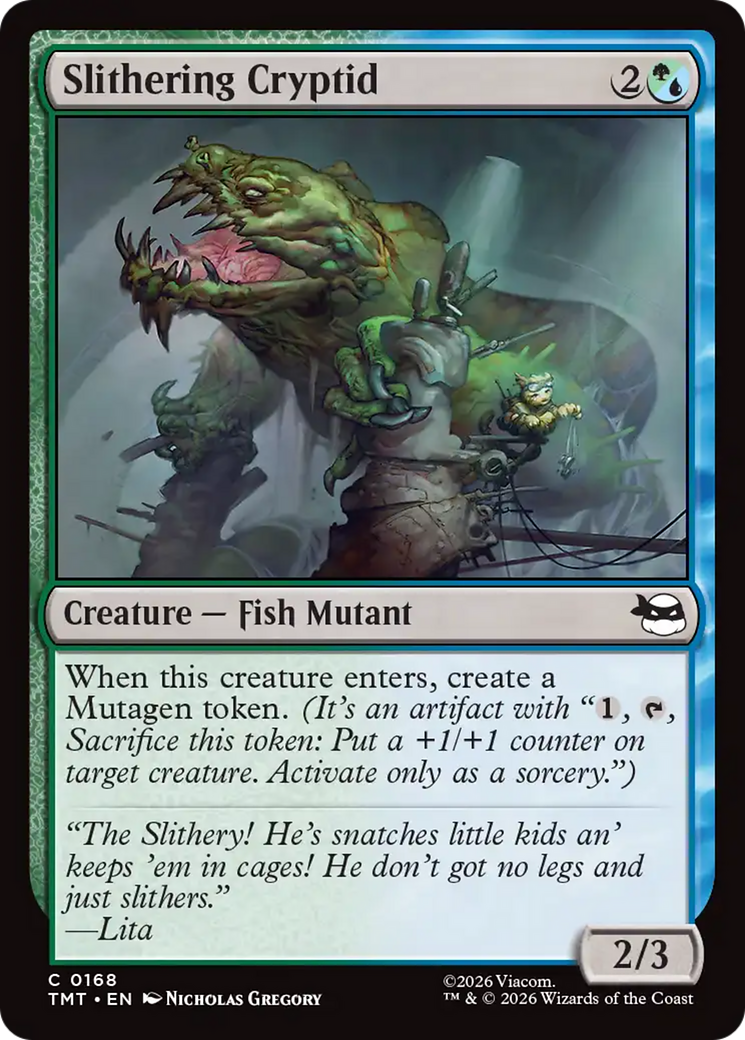Slithering Cryptid [Teenage Mutant Ninja Turtles] | Empire Gaming NC