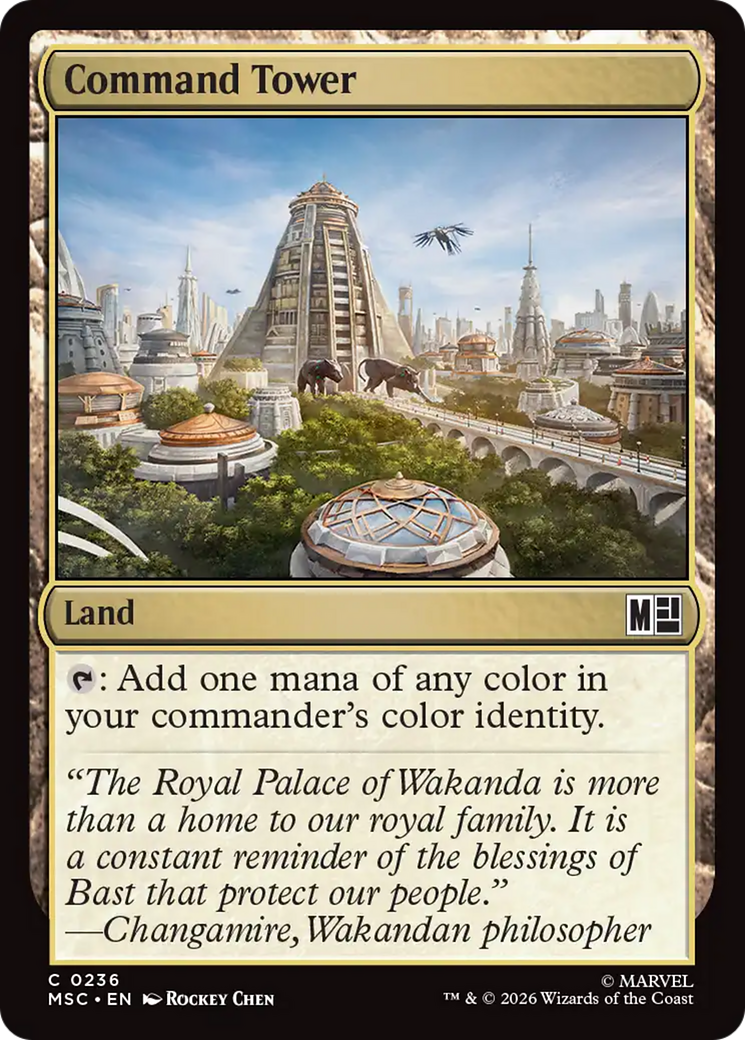 Command Tower (0236) (Surge Foil) [Marvel Super Heroes Commander] | Empire Gaming NC