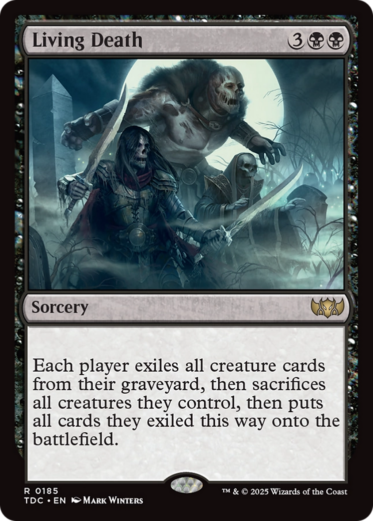 Living Death [Tarkir: Dragonstorm Commander] | Empire Gaming NC