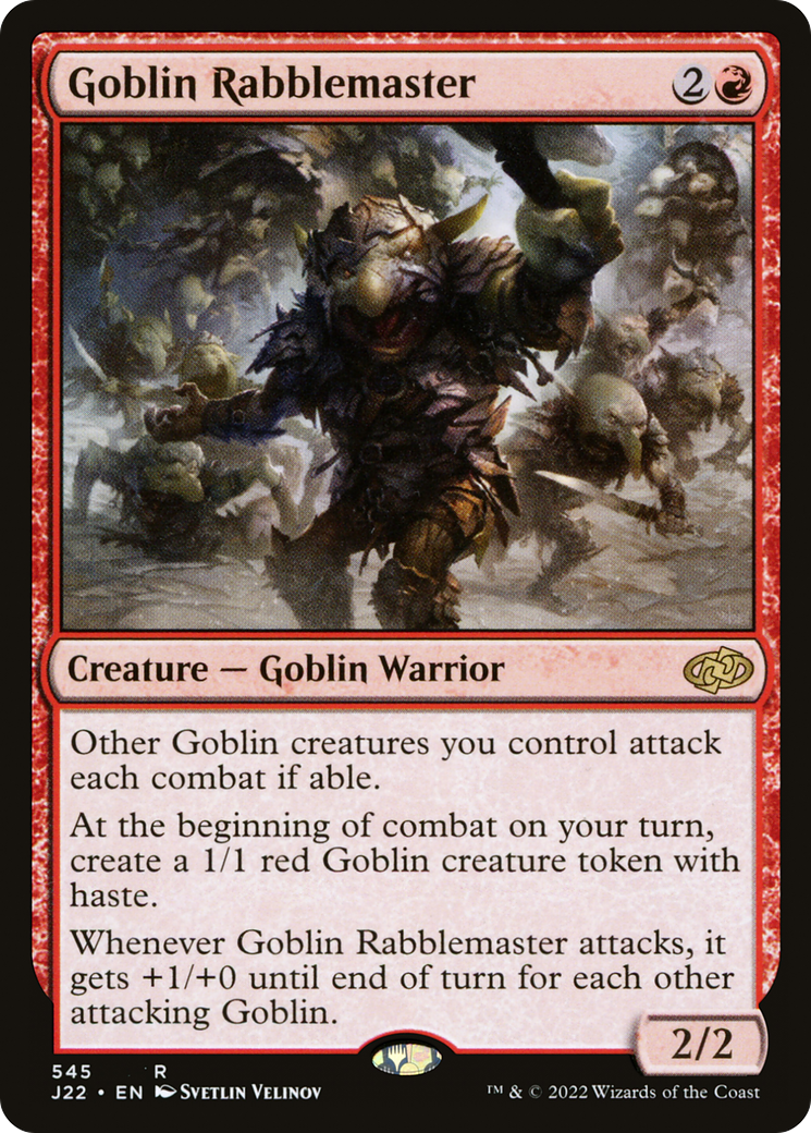 Goblin Rabblemaster [Jumpstart 2022] | Empire Gaming NC