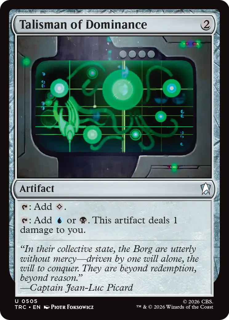 Talisman of Dominance (Surge Foil) [Star Trek Commander] | Empire Gaming NC