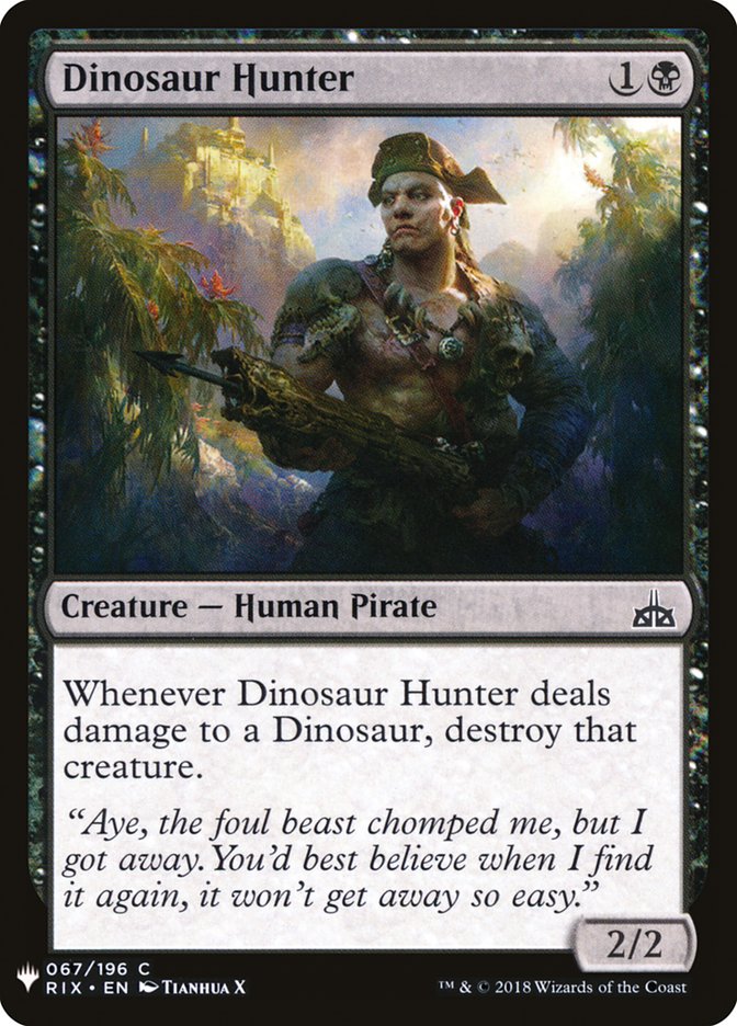 Dinosaur Hunter [Mystery Booster] | Empire Gaming NC