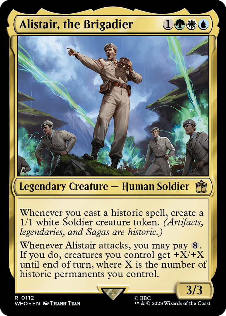 Alistair, the Brigadier [Doctor Who] | Empire Gaming NC