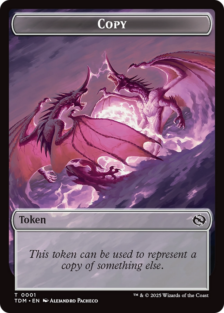 Solider (0032) // Copy Double-Sided Token [Tarkir: Dragonstorm Commander Tokens] | Empire Gaming NC