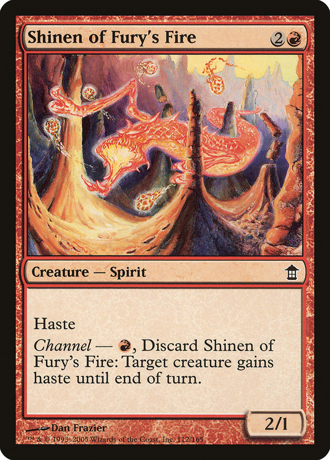 Shinen of Fury's Fire [Saviors of Kamigawa] | Empire Gaming NC