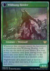 Howlpack Piper // Wildsong Howler [Innistrad: Crimson Vow Prerelease Promos] | Empire Gaming NC