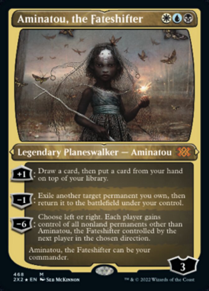 Aminatou, the Fateshifter (Foil Etched) [Double Masters 2022] | Empire Gaming NC