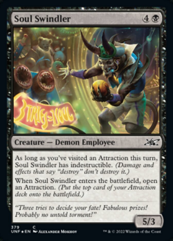 Soul Swindler (Galaxy Foil) [Unfinity] | Empire Gaming NC