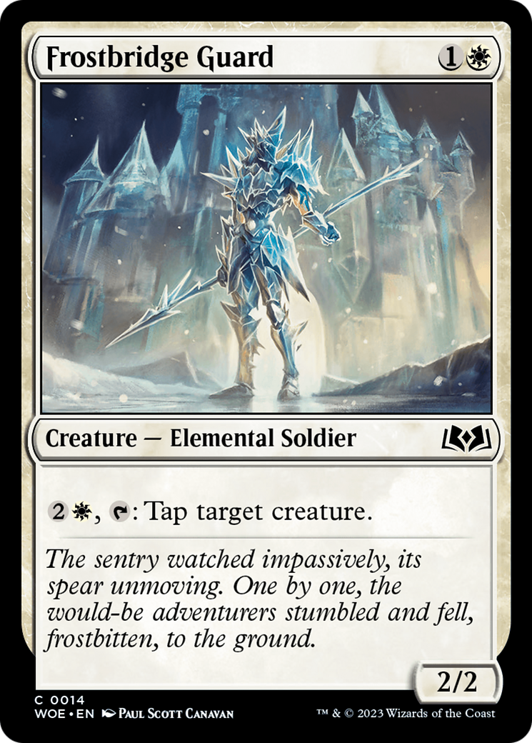 Frostbridge Guard [Wilds of Eldraine] | Empire Gaming NC