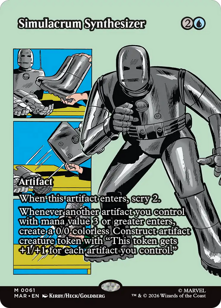 Simulacrum Synthesizer (Borderless) [Marvel Universe: Eternal-Legal] | Empire Gaming NC