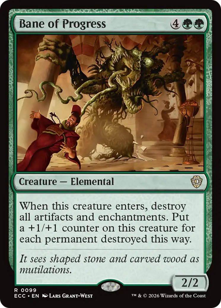 Bane of Progress [Lorwyn Eclipsed Commander] | Empire Gaming NC