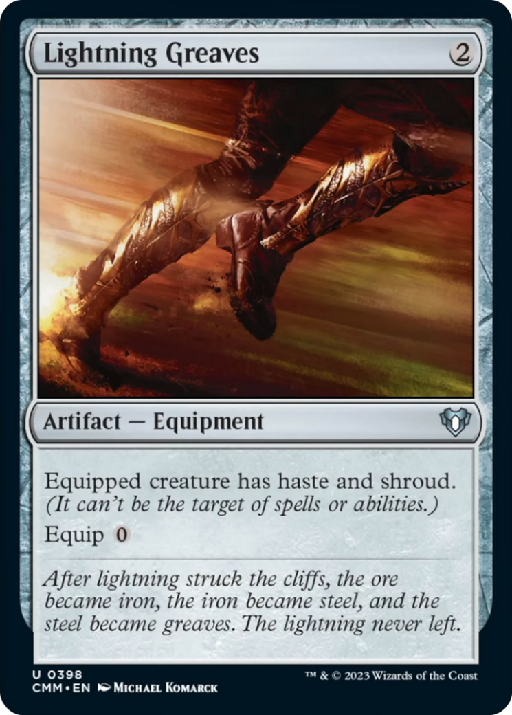 Lightning Greaves [Commander Masters] | Empire Gaming NC