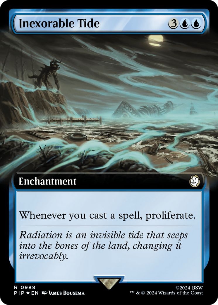 Inexorable Tide (Extended Art) (Surge Foil) [Fallout] | Empire Gaming NC