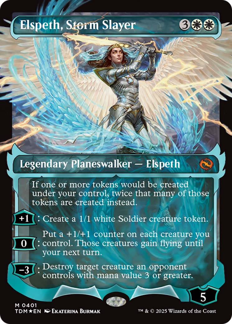 Elspeth, Storm Slayer (Showcase) [Tarkir: Dragonstorm] | Empire Gaming NC