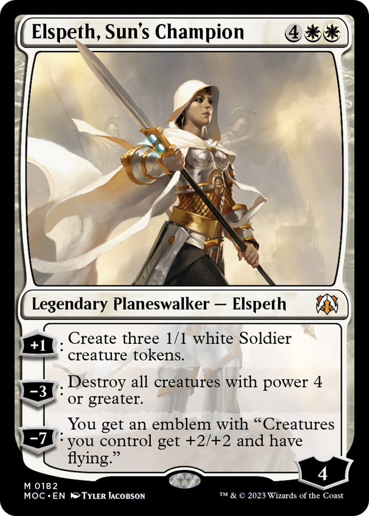 Elspeth, Sun's Champion [March of the Machine Commander] | Empire Gaming NC