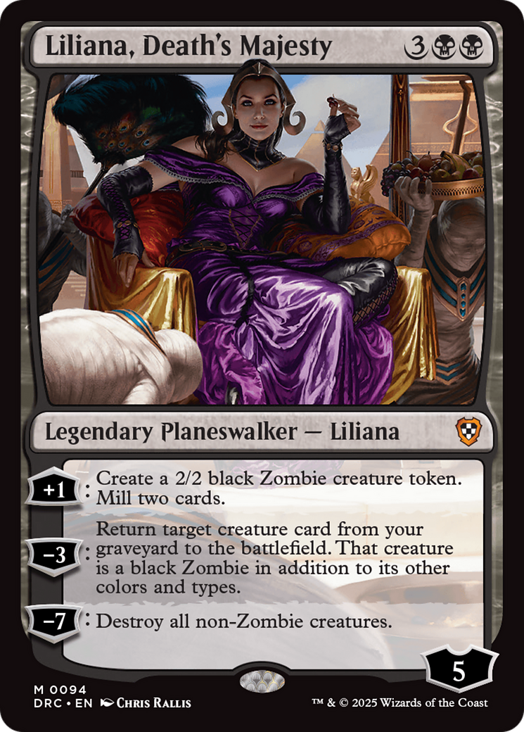 Liliana, Death's Majesty [Aetherdrift Commander] | Empire Gaming NC