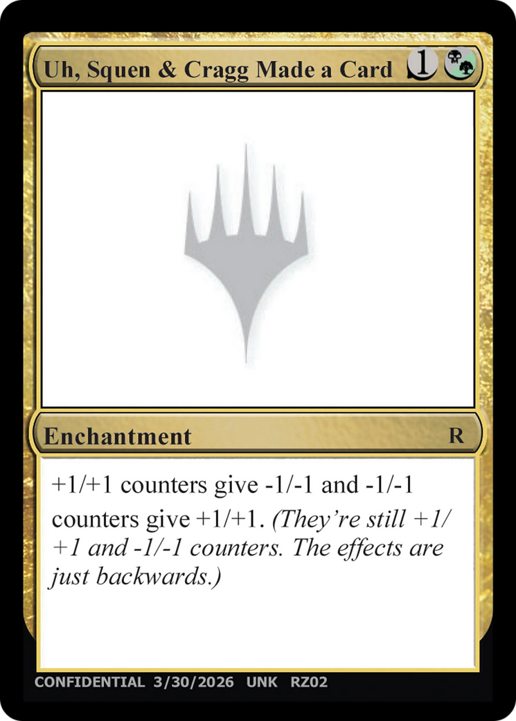 Uh, Squen & Cragg Made a Card [Unknown Event] | Empire Gaming NC