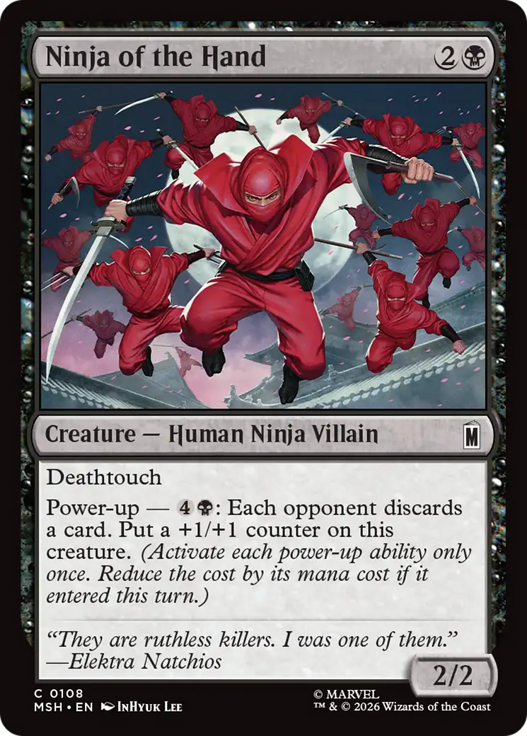 Ninja of the Hand [Marvel Super Heroes] | Empire Gaming NC