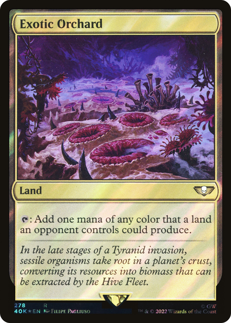 Exotic Orchard (Surge Foil) [Marvel Super Heroes Commander] | Empire Gaming NC
