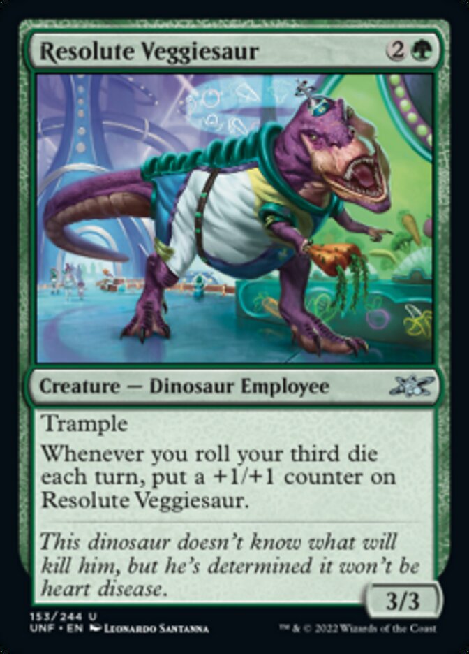 Resolute Veggiesaur [Unfinity] | Empire Gaming NC