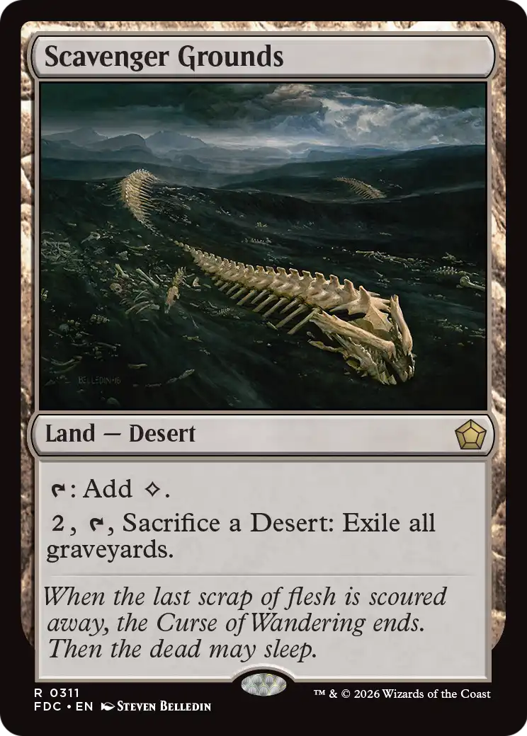Scavenger Grounds [Foundations Commander] | Empire Gaming NC