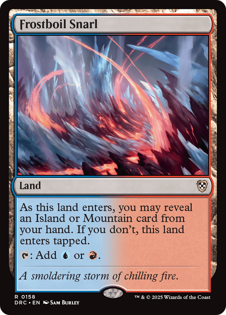 Frostboil Snarl [Aetherdrift Commander] | Empire Gaming NC