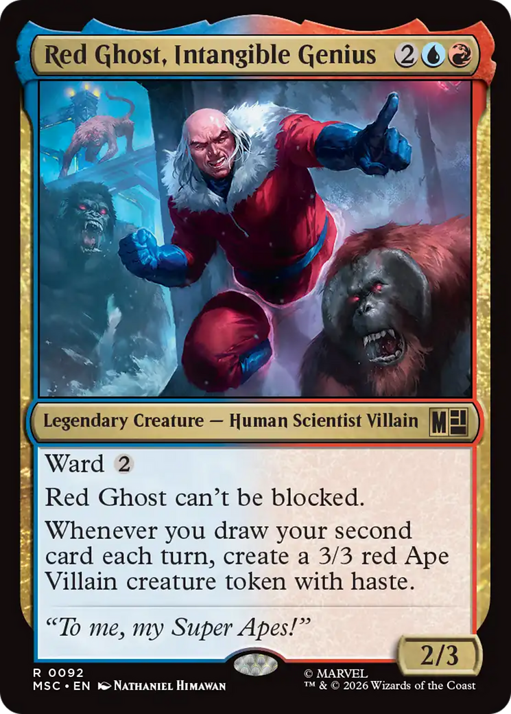 Red Ghost, Intangible Genius [Marvel Super Heroes Commander] | Empire Gaming NC